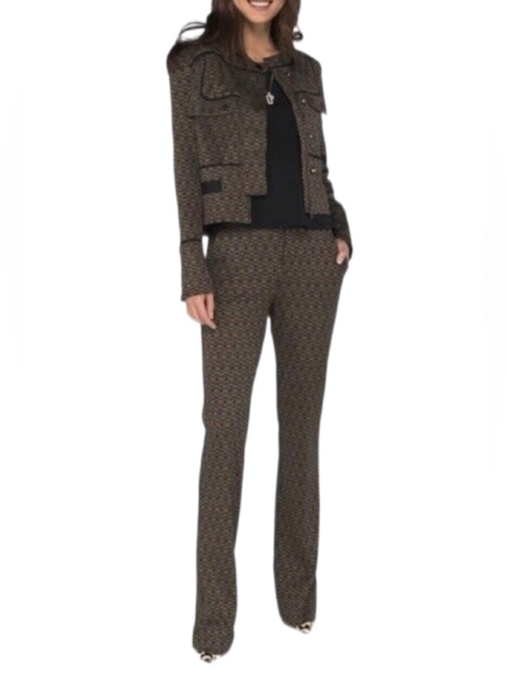 Cabi Director Jacket & Trouser Set Chic Career 2 Piece Matching Set